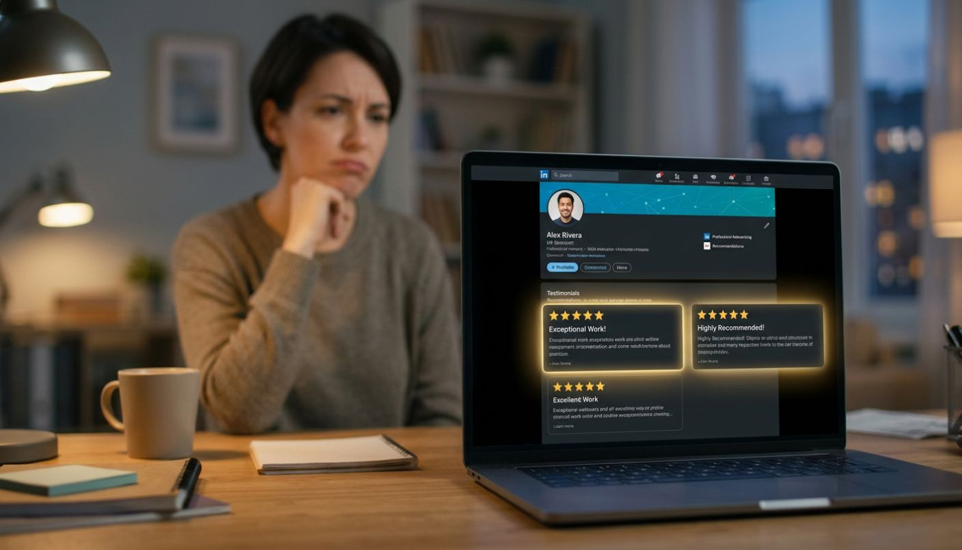 Wie beeinflussen gekaufte Bewertungen die Glaubwürdigkeit eines Online-Profils?